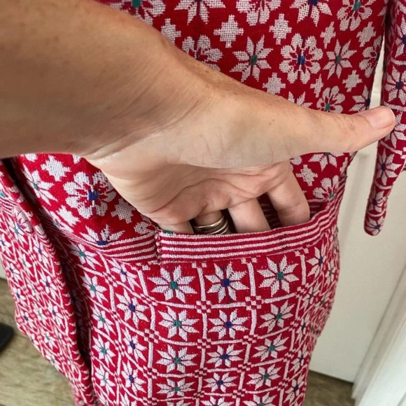 Ramona Vintage Womens Red Leisure Pant Suit Size Medium - Picture 6 of 11